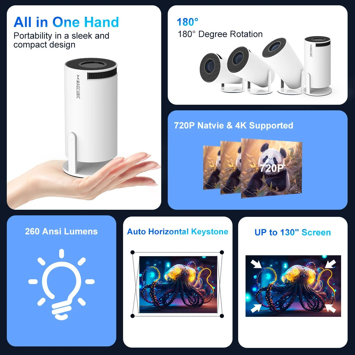 4K Mini-Projector